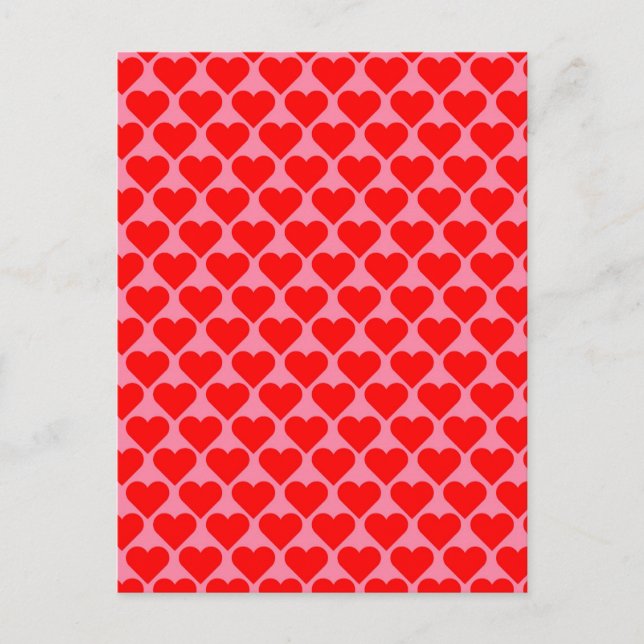 Carte Postale Coeurs-à-plein (Devant)