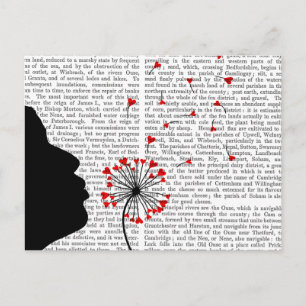 Carte Postale Coeurs de Dandelion