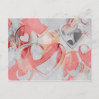 Carte Postale Coeurs de laiton