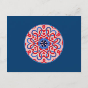 Carte Postale Coeurs entrelacés