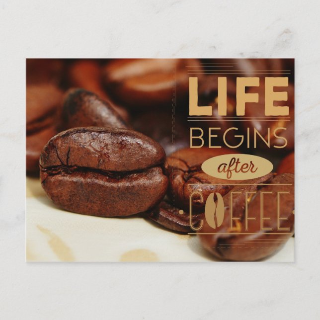Carte Postale Coffe (Devant)