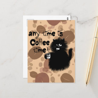 Carte Postale Coffee loving