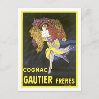 Carte Postale Cognac Gautier Freres