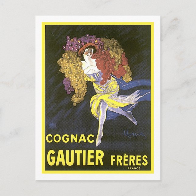 Carte Postale Cognac Gautier Freres (Devant)