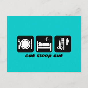 Carte Postale Coiffeuse