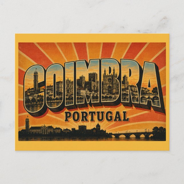 Carte Postale Coimbra Portugal  (Devant)