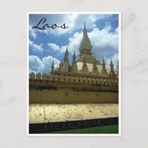 Carte Postale coin de stupa doré