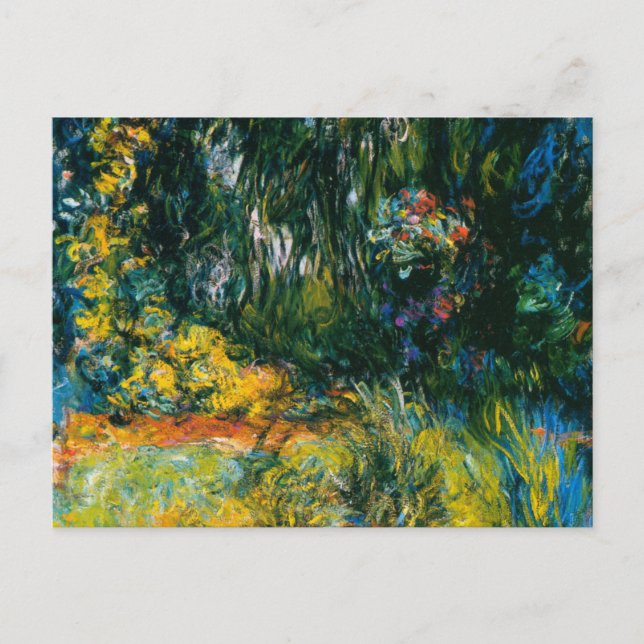Carte Postale Coin du bassin des Nympheas - Claude Monet (Devant)