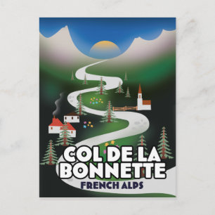 Carte Postale Col de la Bonette, France