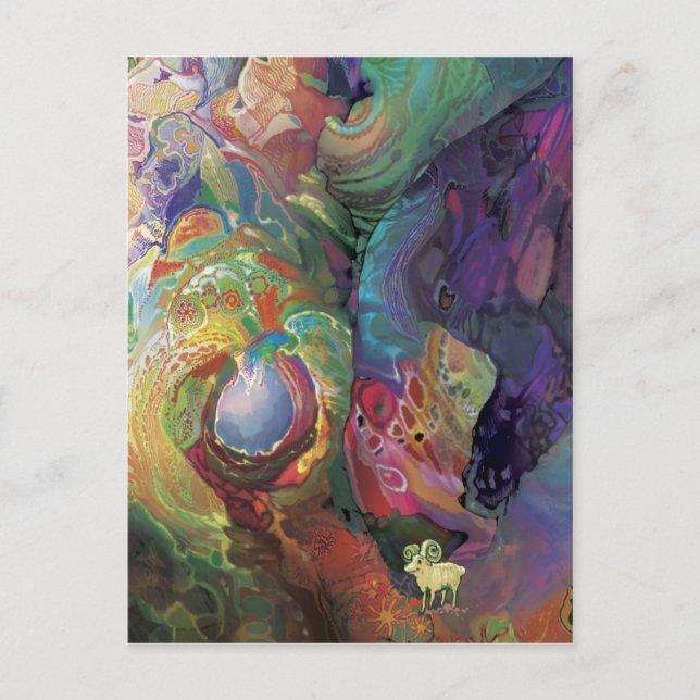 Carte Postale Col de montagne~~~ (Devant)