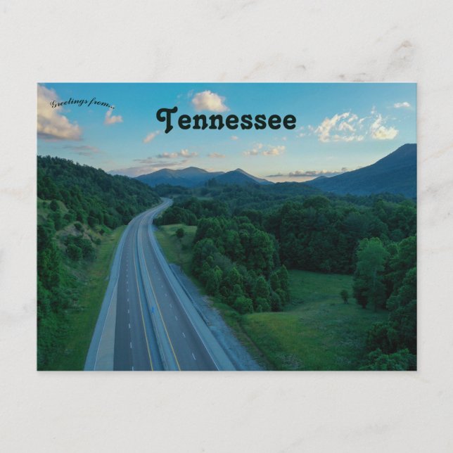 Carte Postale Col de Sams Tennessee (Devant)