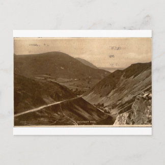 Carte Postale Col de Sychnant au Pays de Galles, paysage vintage