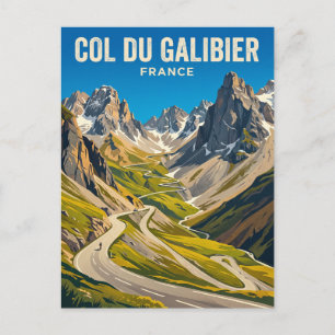 Carte Postale Col du Galibier France