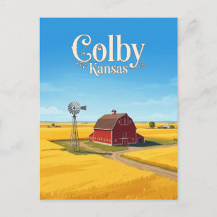 Carte Postale Colby Kansas