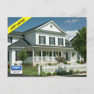 Carte Postale Coldwell Banker Postcard : JUST LISTED