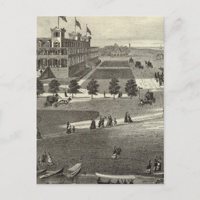 Carte Postale Coleman House, Asbury Park, NJ (Devant)