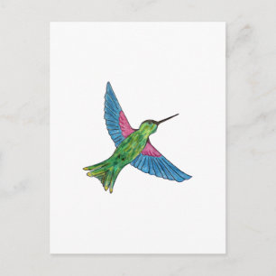 Carte Postale Colibri