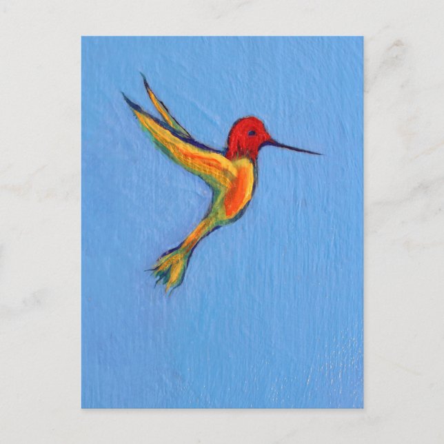 Carte Postale Colibri 3 (Devant)