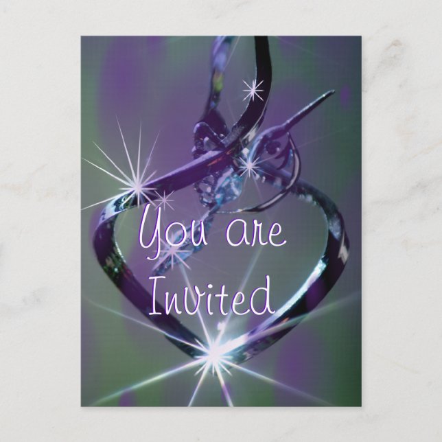 Carte postale - Colibri lavande et bleu sarcelle - (Devant)