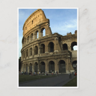 Carte Postale Colisée au coucher du soleil