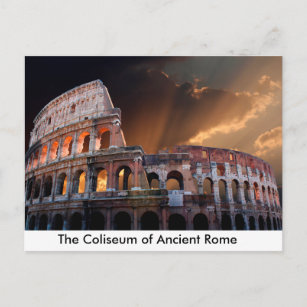Carte Postale Colisée de la Rome antique