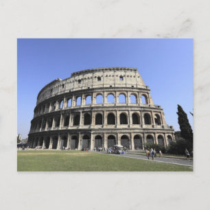 Carte Postale Colisée Romaine Latium, Italie