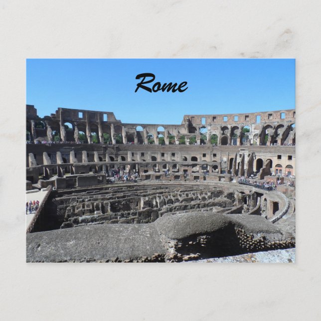 Carte Postale Colisée - Rome (Devant)