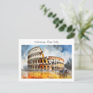 Carte Postale Colisée - Rome Italie