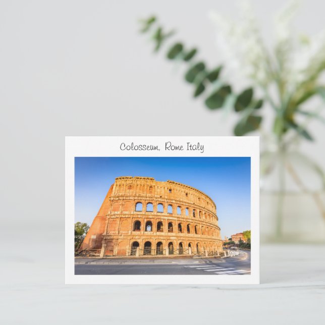 Carte Postale Colisée - Rome Italie (Debout devant)