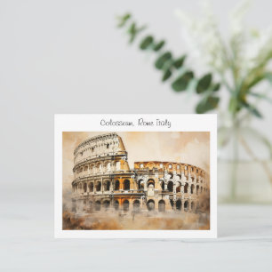 Carte Postale Colisée - Rome Italie