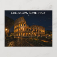 Colisée, Rome, Italie la nuit