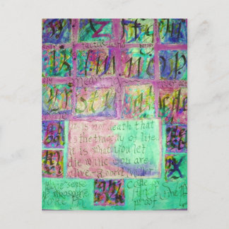 Carte Postale collage