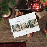 Carte Postale Collage Christmas Photos | Warn Wishing<br><div class="desc">Collage Christmas Photos | Warn Wishing</div>