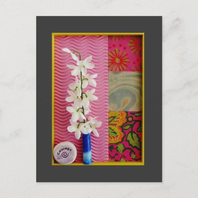 Carte postale Collage Courage (Devant)