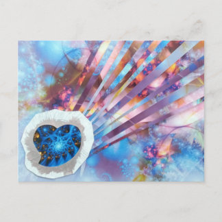 Carte postale collage de l'enfant du vendredi