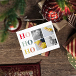 Carte Postale Collage de quatre photos | HOHOHO coloré<br><div class="desc">Collage de quatre photos | HOHOHO coloré</div>