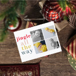 Carte Postale Collage de quatre photos | Jingle Coloré Tout Le C<br><div class="desc">Collage de quatre photos | Jingle Coloré Tout Le Chemin</div>