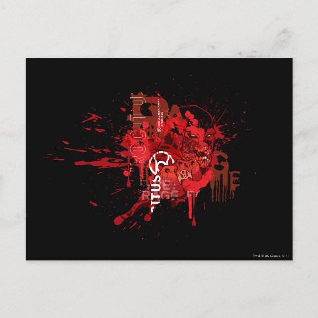 Carte Postale Collage du Corps de la lanterne rouge (Devant)