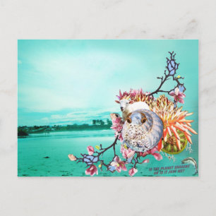 Carte Postale collage néo-zélandais