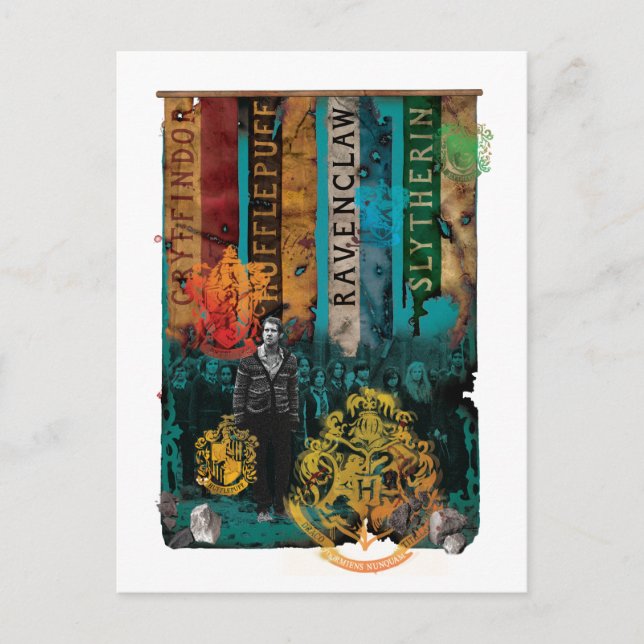 Carte Postale Collage Neville Longbottom 1 (Devant)