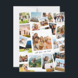 Carte Postale Collage photo du album photo moderne<br><div class="desc">Créez votre propre carte postale de collage photo moderne avec des photos préférées dans un design de style photo scrapbook qui se superpose à la mode. Ajoutez votre propre texte personnalisé pour toute occasion.</div>