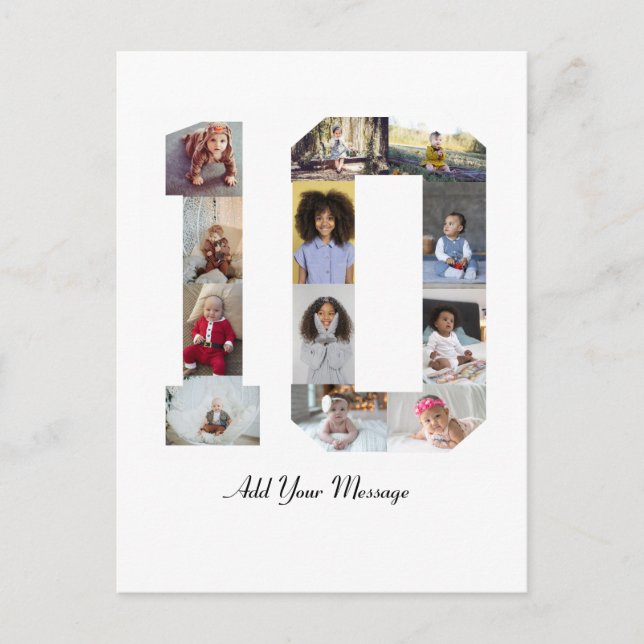 Carte Postale Collage photo numéro 10 (Devant)