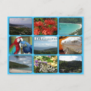Carte postale Collage photo St. Thomas