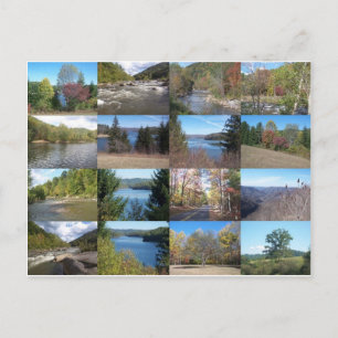 Carte Postale Collage West Virginia