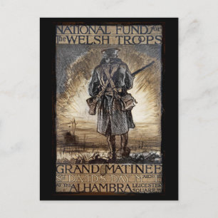 Carte Postale Collecte de fonds nationale pour les troupes gallo