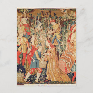 Carte Postale Collecte de raisins, détail de la récolte de raisi