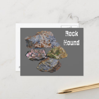 Carte Postale Collecteurs de minéraux de Hound Rock Funny