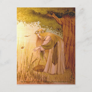 Carte postale collectible 'The Green WItch'