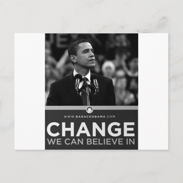 Carte Postale Collection Barak Obama (Devant)