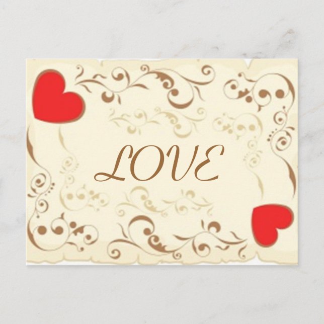 CARTE POSTALE COLLECTION DE CADEAUX POUR VOUS AIMER (Devant)